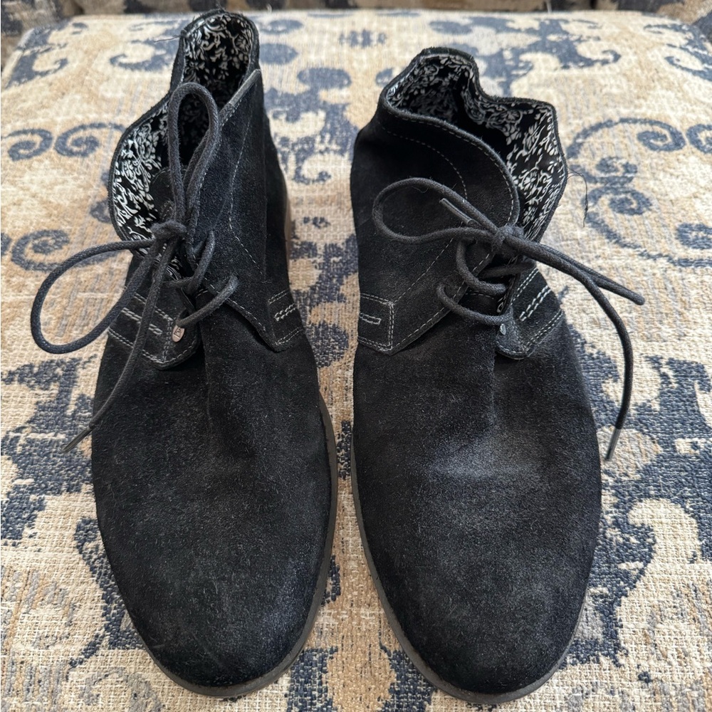 Guess Black Suede Boots
